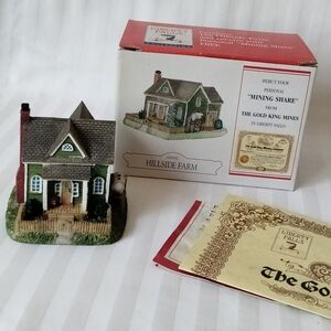 Liberty Falls Hillside Farm House Village Decor